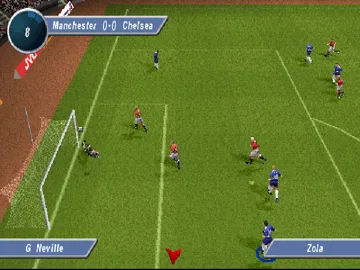 David Beckham Soccer (EU) screen shot game playing